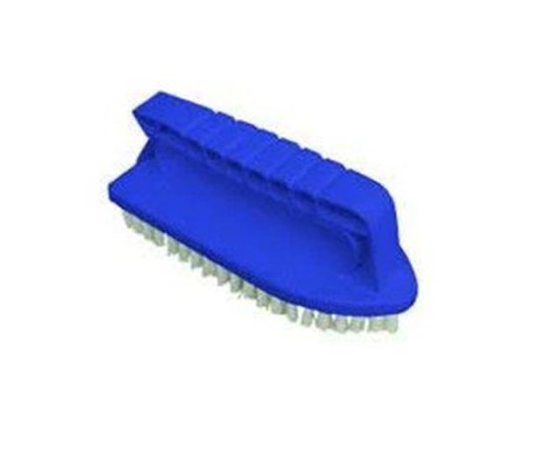 Pool Style Chemicals K122CB-SCP ABS Handle Nylon Bristles Classic Series Finger Brush, Blue