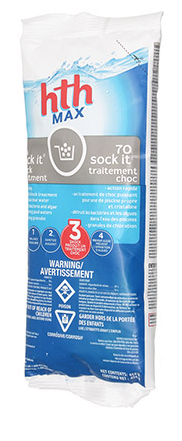 hth MAX 70 sock it - 454g (Shock Treatment Granules)