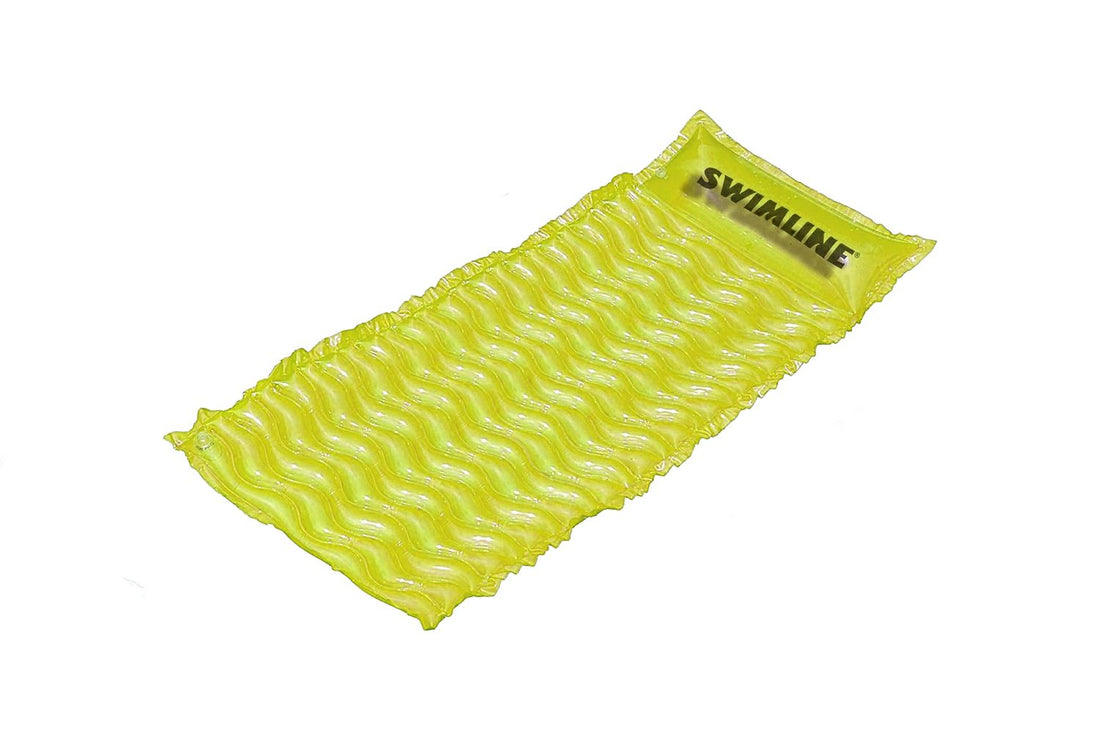 Swimline 72" Inflatable Pink Bubble Swirl Air Mattress Pool Float